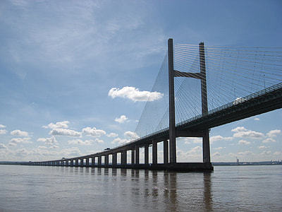 Second Severn Crossing on the M4 motorway. thumbnail