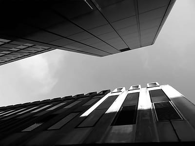 light, black-and-white, city, building thumbnail
