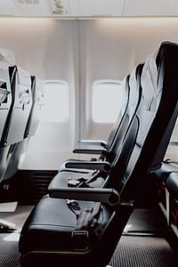 Interior of the passenger airplane thumbnail