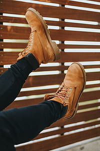person showing workboots thumbnail