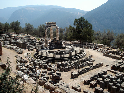 aerial photo of ruins during daytime thumbnail