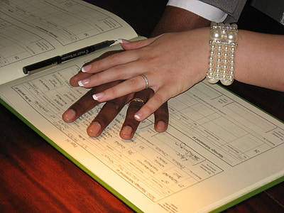 person wearing silver-colored ring thumbnail