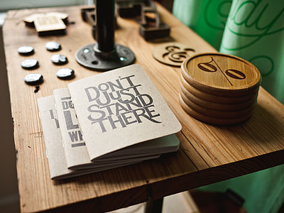 Don't Just Stand There signage thumbnail