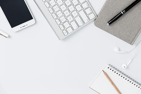 smartphone, desk, laptop, notebook thumbnail