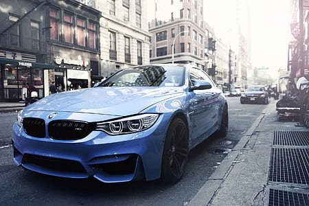 blue BMW coupe thumbnail