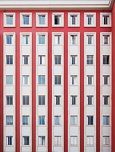 white and red paited building structure thumbnail