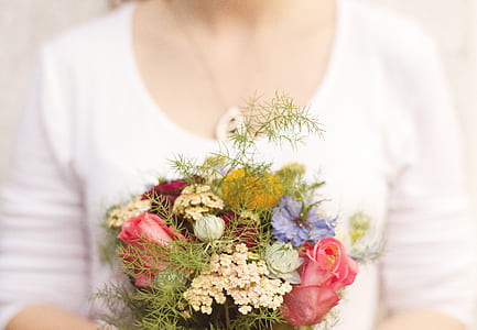 bouquet of assorted-color flowers thumbnail