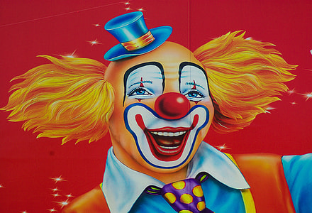 clown in blue top hat thumbnail