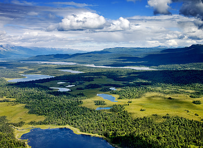 Scenic landscape of Denali National Park, Alaska thumbnail