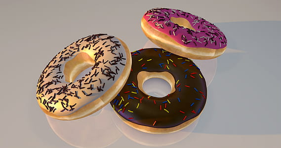 assorted-color doughnuts thumbnail