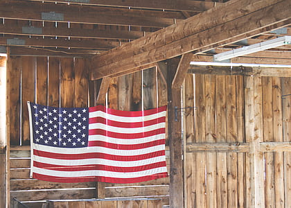 flat of U.S. on hanged on pallet wall thumbnail