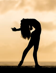 woman bending her back thumbnail