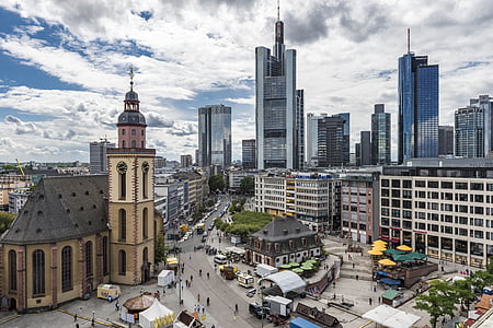 aerial view of high-rise buildings thumbnail