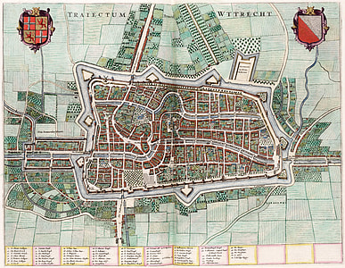 1652 Map of Utrecht, Netherlands thumbnail