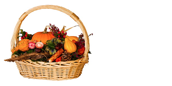 fruits in brown wicker basket thumbnail