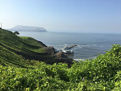 landscape photography of green mountain thumbnail