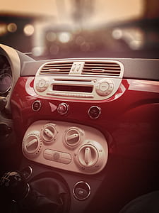 closeup photography car aircon panel and vent thumbnail