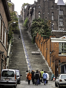 Treppe Montagne de Bueren in Liege, Belgium thumbnail