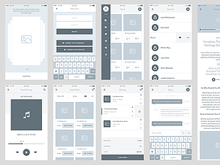 Field Wireframe Sample sketch file sketch file
