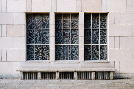 minimalist photography of 3-panel glass window thumbnail