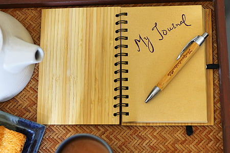 My Journal notebook with retractable pen on top thumbnail