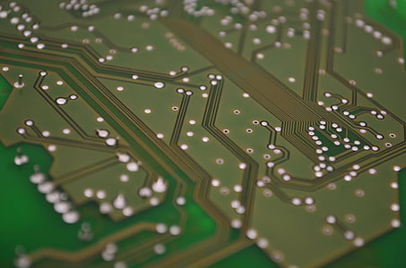 closeup photo of green circuit board thumbnail
