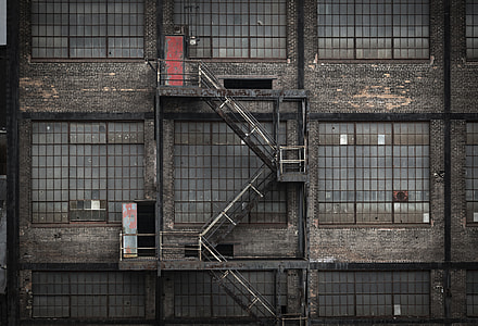 brown building with stairs thumbnail