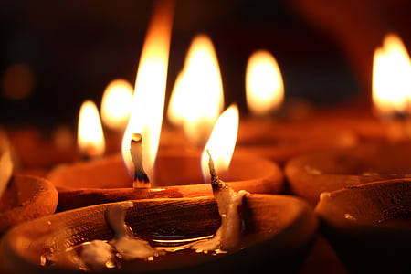 depth photography of candle light thumbnail