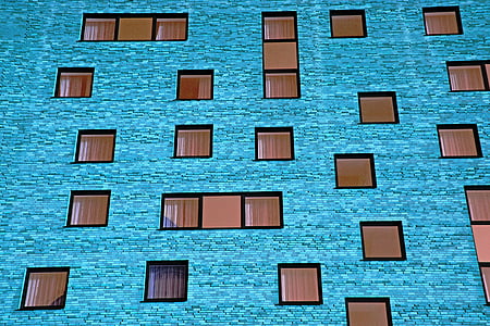 blue painted wall thumbnail