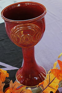 red ceramic chalice thumbnail