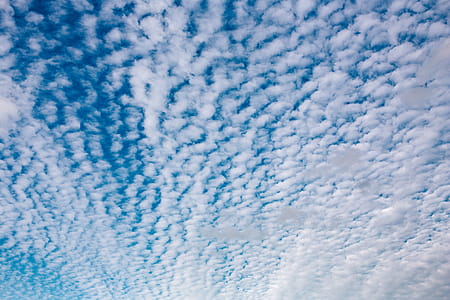 The vast blue sky and clouds sky thumbnail