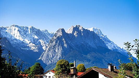 High-rise Mountains Under Blue Sky thumbnail