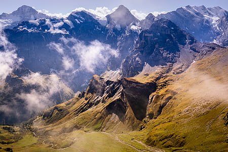 Mountains Under Sunny Sky thumbnail