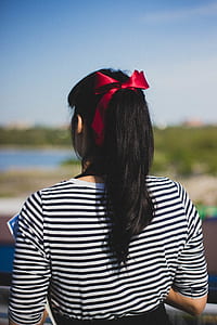landscape, sky, person, woman thumbnail