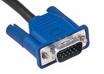blue VGA cable thumbnail
