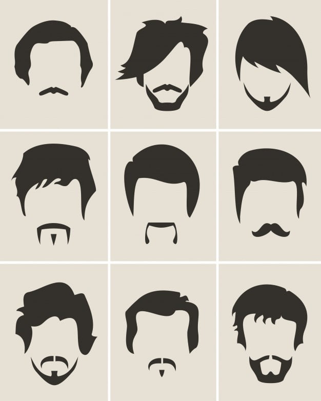 Hair Cuts For Men Eps File Free Graphics Uihere