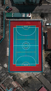 red and green tennis court thumbnail