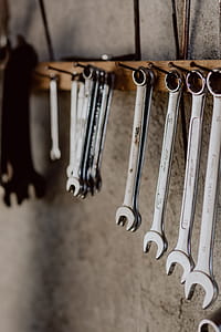 Set of ring and open-end wrench thumbnail