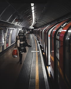 woman walking on subway thumbnail