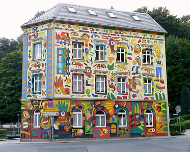 Craffiti House, Fischer-Art In Sebnitz thumbnail