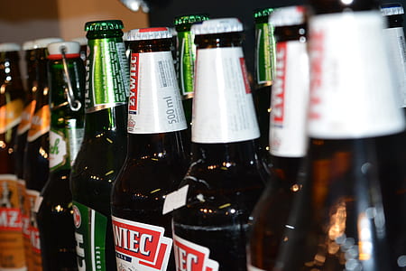 assorted-brand of liquor bottles thumbnail