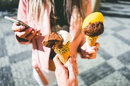Holding an Ice Cream thumbnail