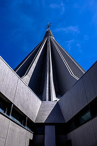 sky, clouds, building, glass thumbnail