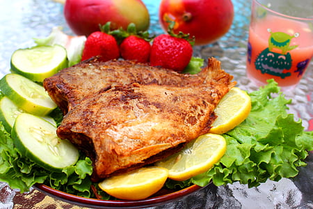 grilled meat on plate thumbnail