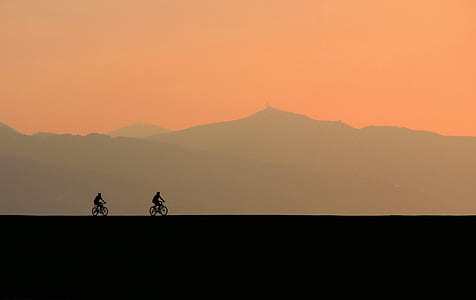 light, road, dawn, landscape thumbnail