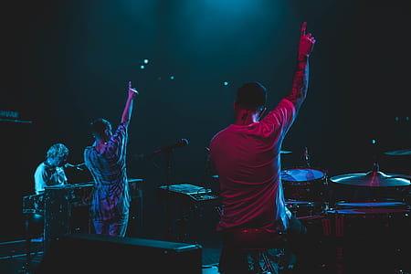 band playing for crowd thumbnail