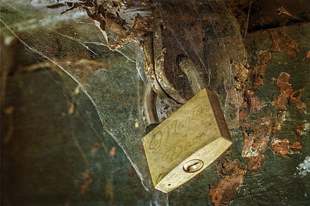 dirty, close-up view, rust, lock thumbnail