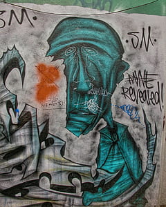 city, art, graffiti, wall thumbnail
