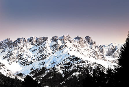 Mountain during Winter thumbnail
