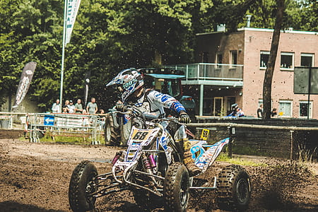 man riding ATV thumbnail